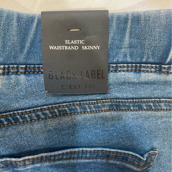 NWT! Black Label cest toi Black Label Womens Jeans Size L - Picture 7 of 12